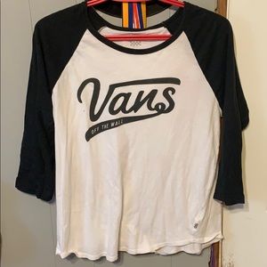 Vans 3/4 sleeve tee